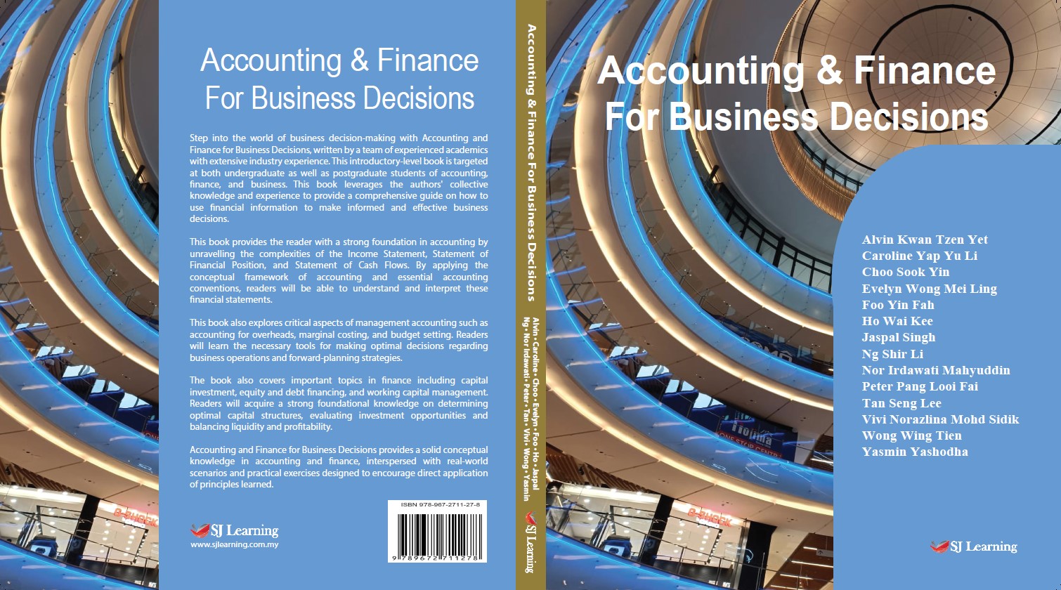 Accounting & Finance For Business Decisions: Alvin Kwan Tzen Yet, Caroline Yap Yu Li, Choo Sook Yin and et al (2025)